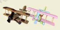 AVIÓN BIPLANO MEDIANO (UNIDAD)
