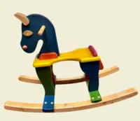CABALLO MECEDOR MULTICOLOR